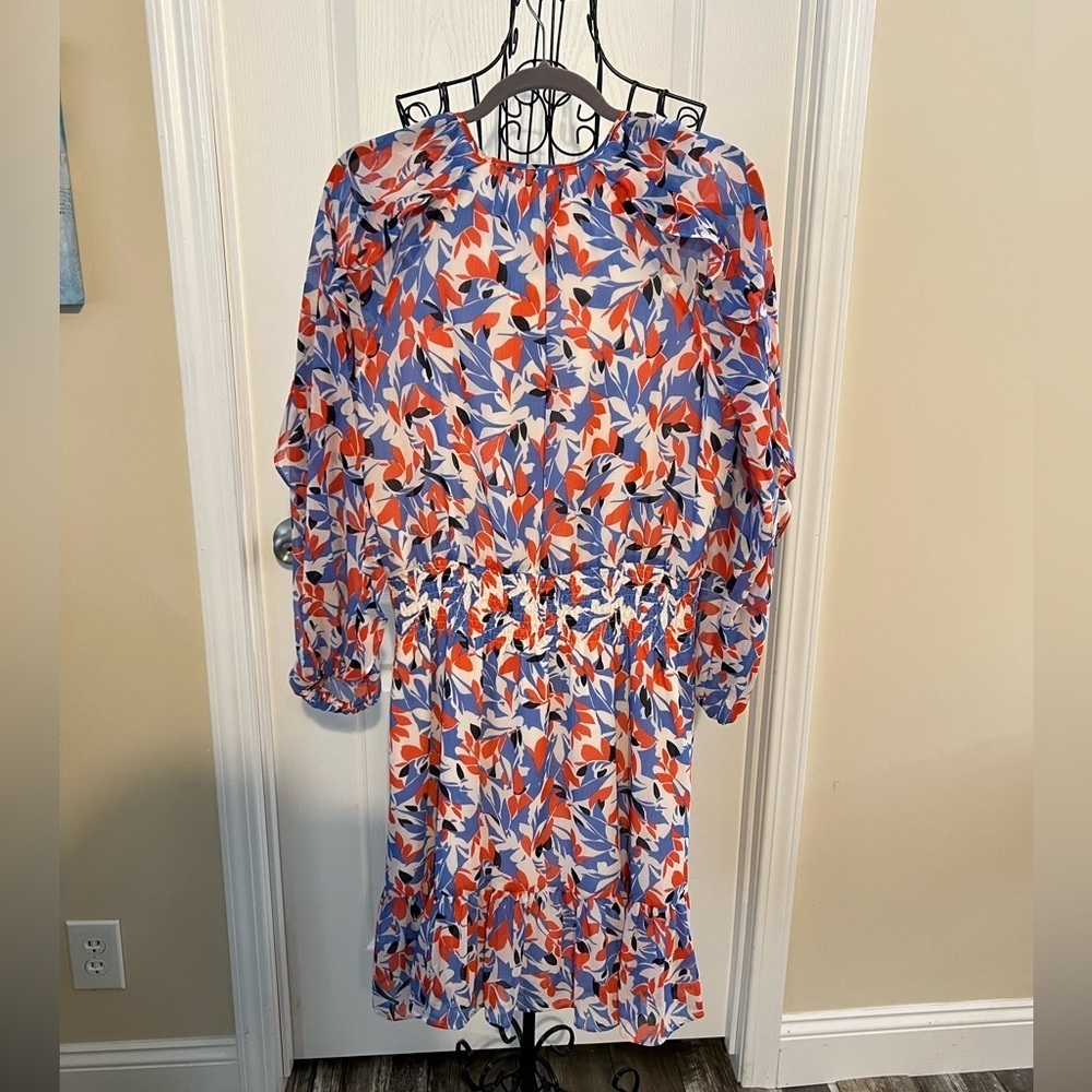Ralph Lauren Patterned Dress, New w/Tags